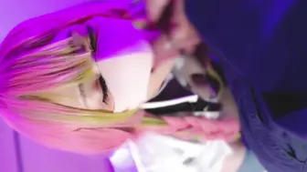 【网红主播】cos福利姬巨乳萝莉口交定制